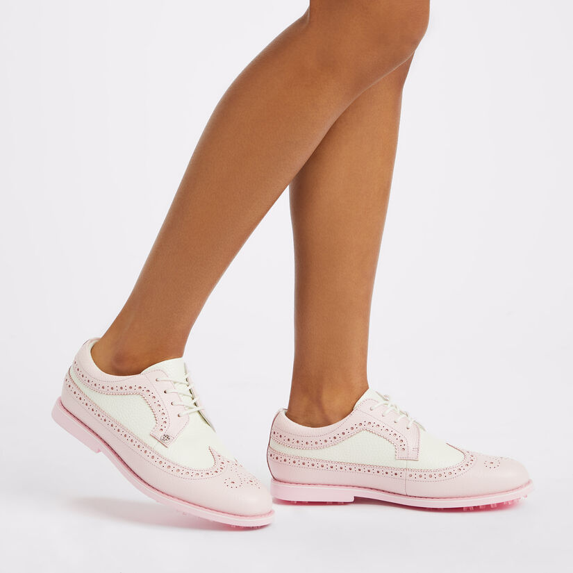 WOMEN'S GALLIVANTER PEBBLE LEATHER LONGWING GOLF SHOE image number 7