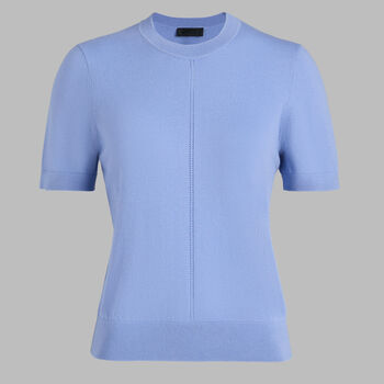 COOLING COTTON SHORT SLEEVE CREWNECK TOP - Alternate Image 1