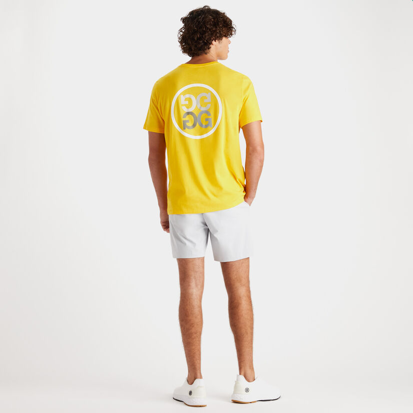 GRADIENT CIRCLE G'S COTTON SLIM FIT TEE image number 5