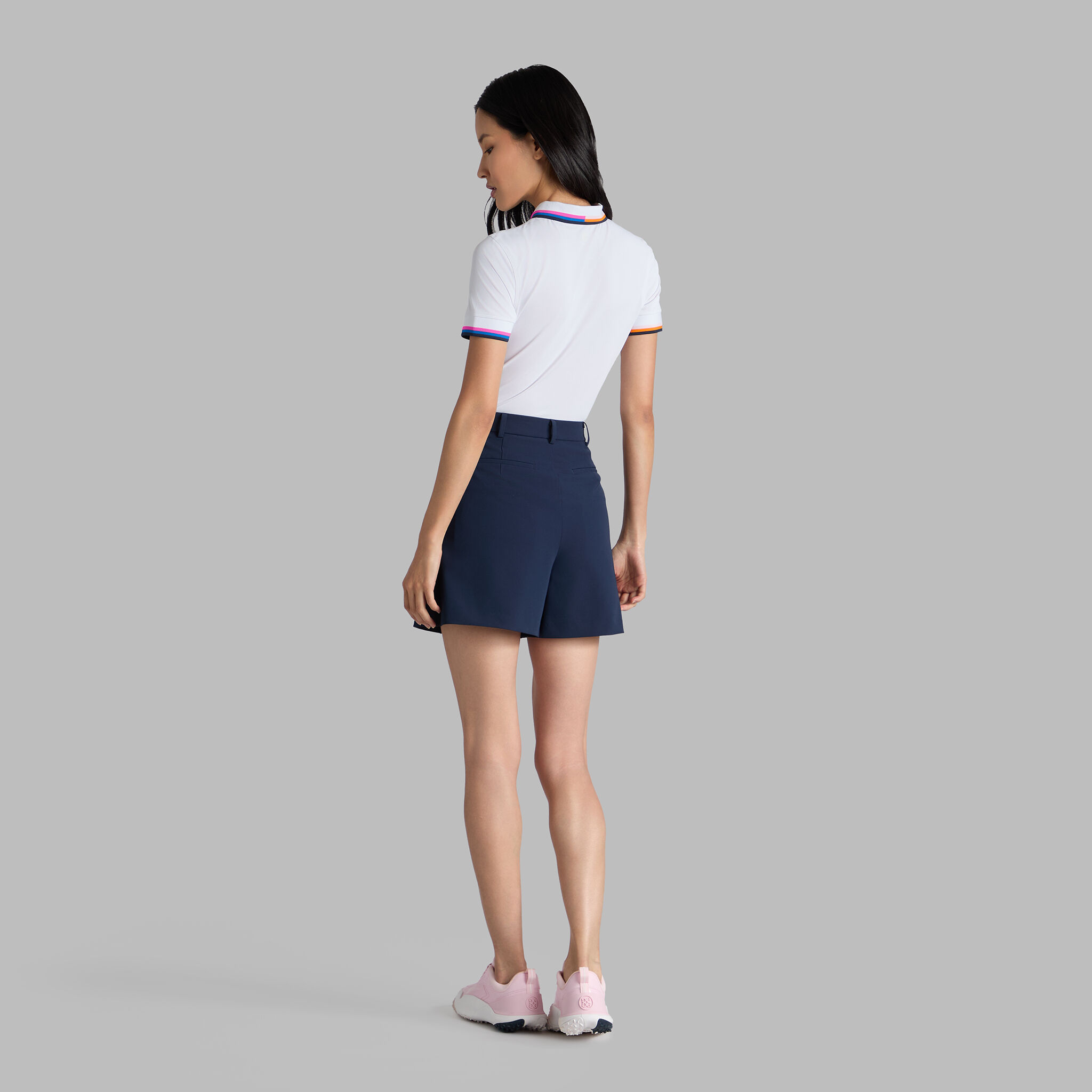 TECH PIQUÉ QUARTER ZIP POLO | WOMEN'S POLO SHIRTS | G/FORE
