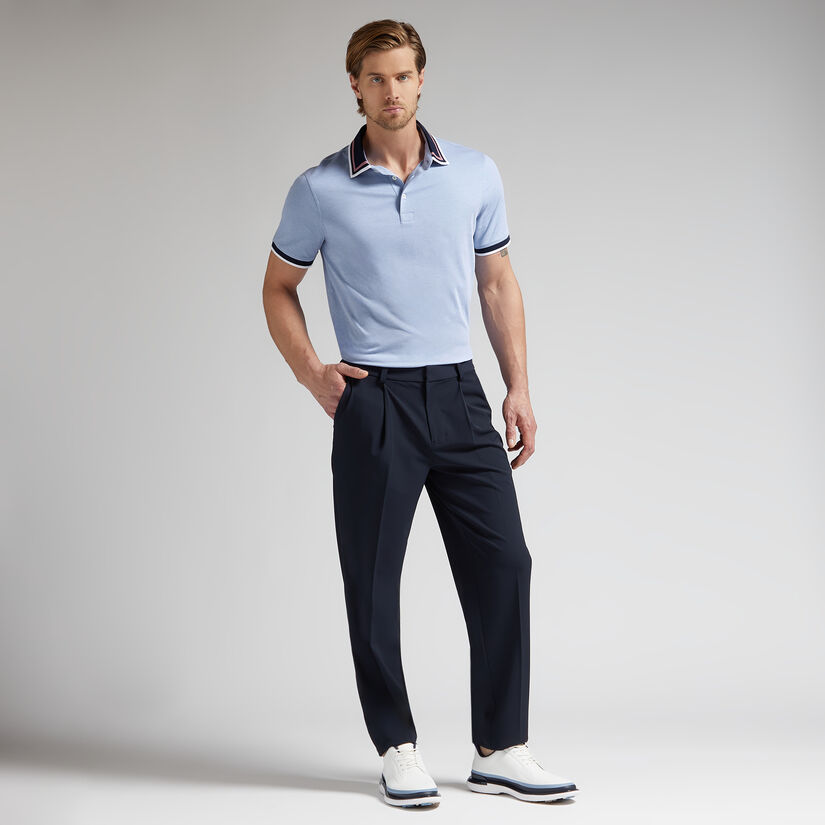 G/FORE X MR P. STRETCH TWILL SINGLE PLEAT TAPERED LEG TROUSER image number 3