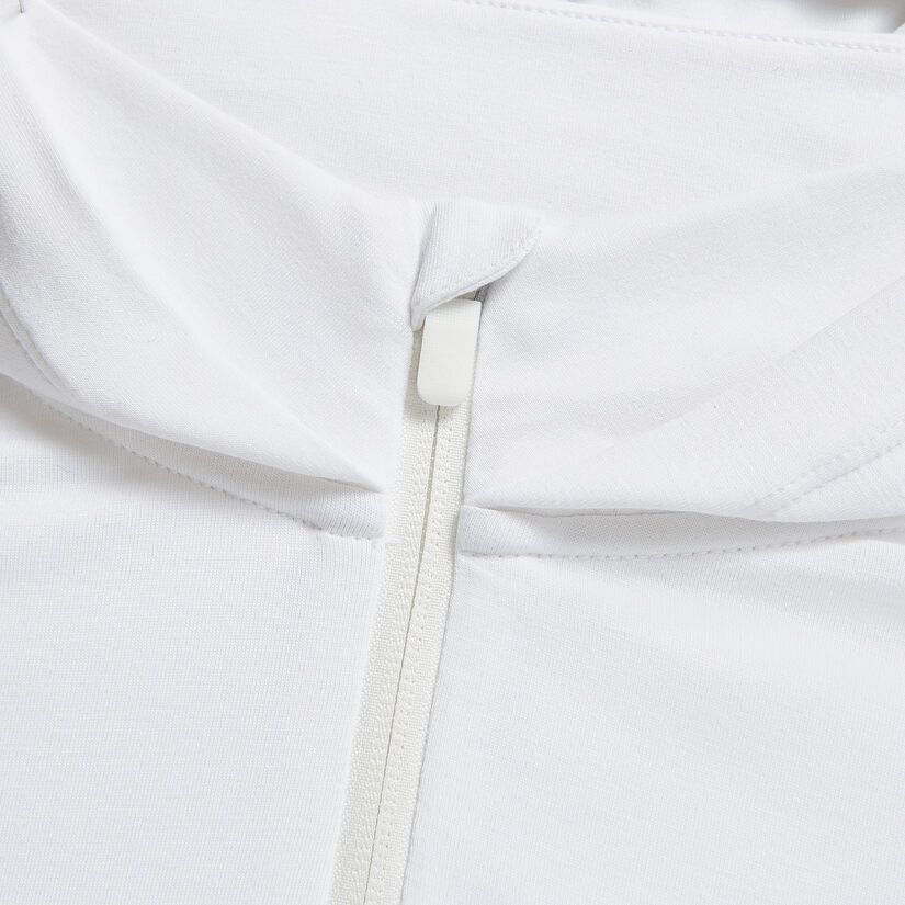HOODED LUXE QUARTER ZIP MID LAYER image number 6