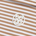 FEEDER STRIPE TECH PIQUÉ MODERN SPREAD COLLAR POLO image number 6
