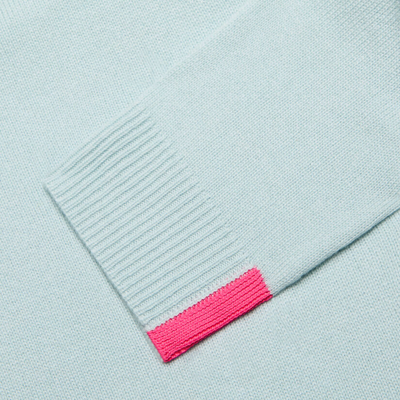 WASHABLE CASHMERE HOODED SWEATER image number 9