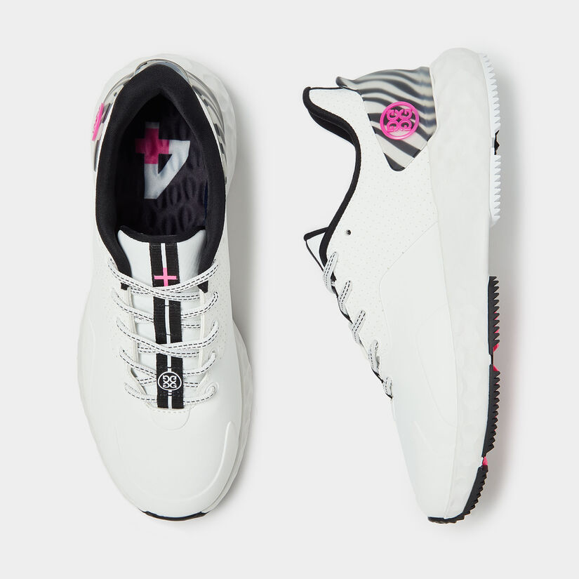 WOMEN'S MG4+ PERFORATED T.P.U. ZEBRA ACCENT GOLF SHOE image number 2
