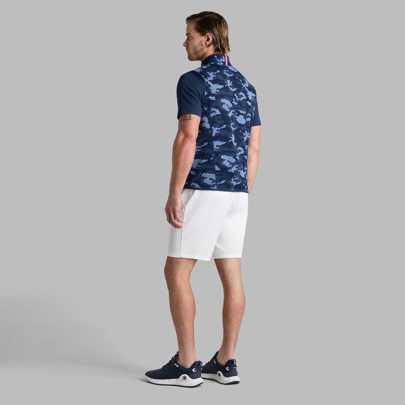 DOUBLE KNIT CAMO VEST image number 4