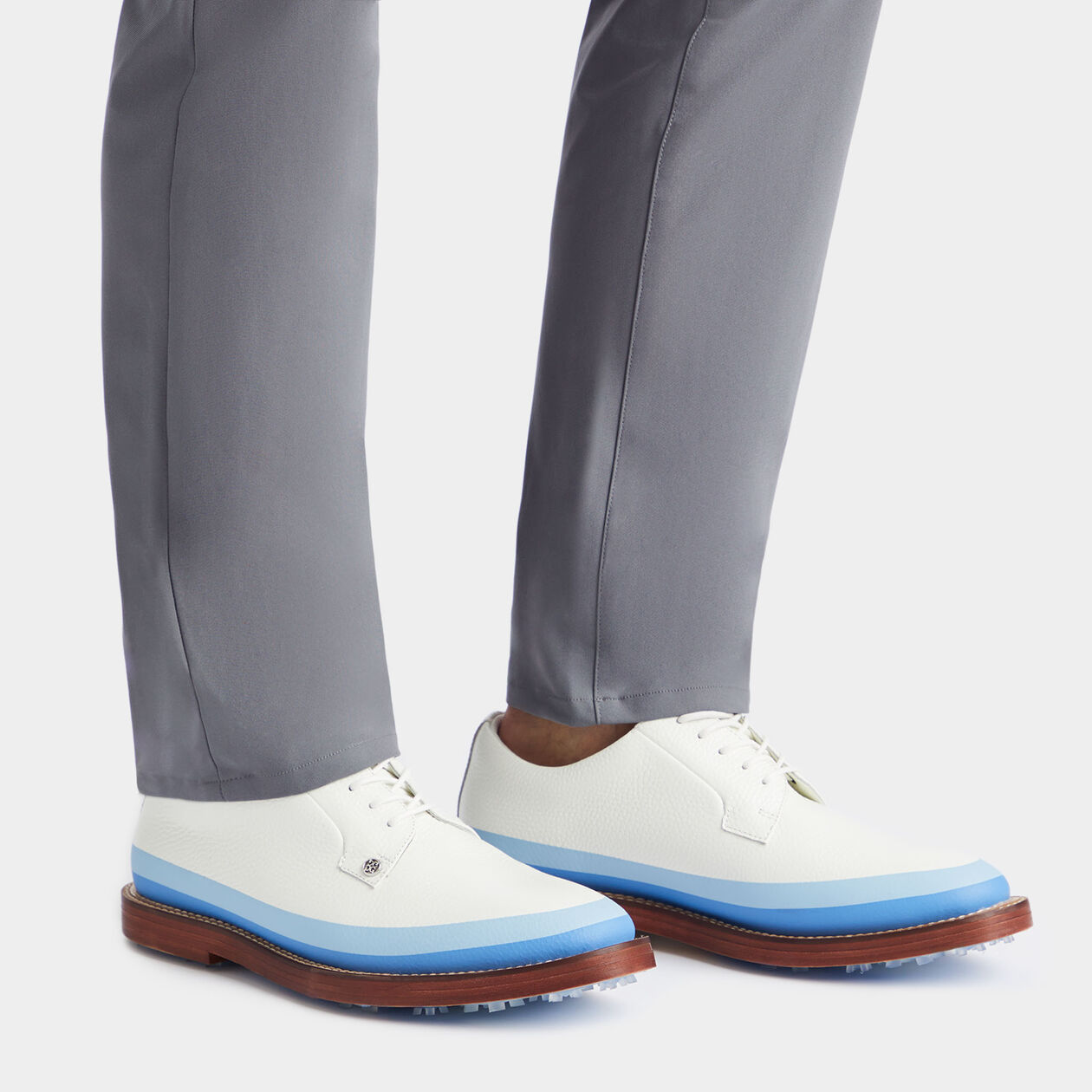 MEN S GALLIVANTER LEATHER LUXE SOLE TUXEDO GOLF SHOE MEN S GOLF