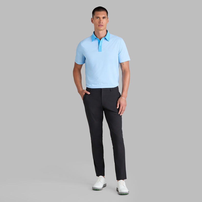 FEEDER STRIPE FINE TECH JERSEY POLO image number 3