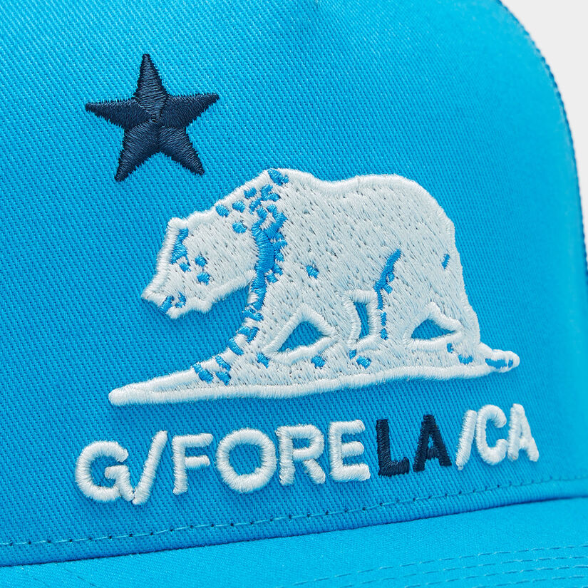 G/FORE LA COTTON TWILL TRUCKER HAT image number 6
