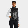 QUILTED NYLON COATED MERINO WOOL-LINED SNAP VEST image number 3
