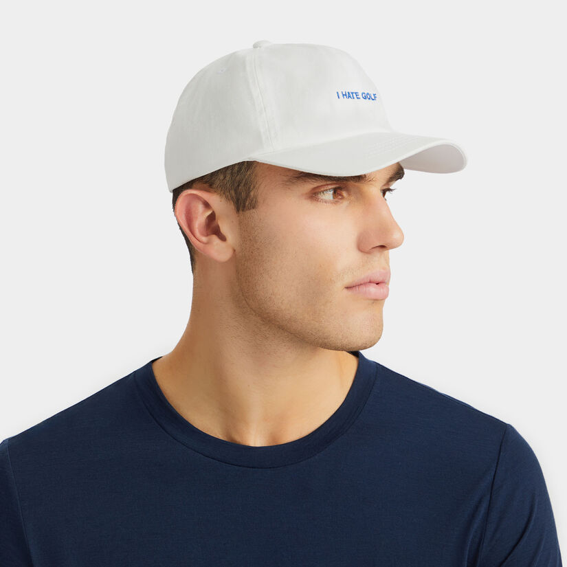 I HATE GOLF COTTON TWILL RELAXED FIT SNAPBACK HAT image number 8