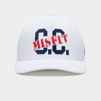 C.C. MISFIT STRETCH TWILL SNAPBACK HAT