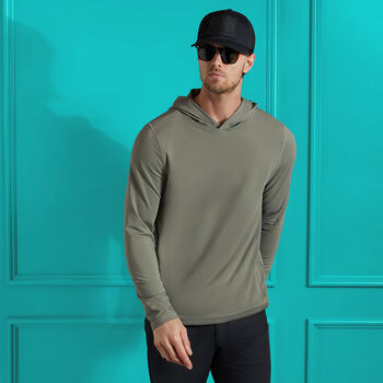BRUSHED BACK TECH HOODIE