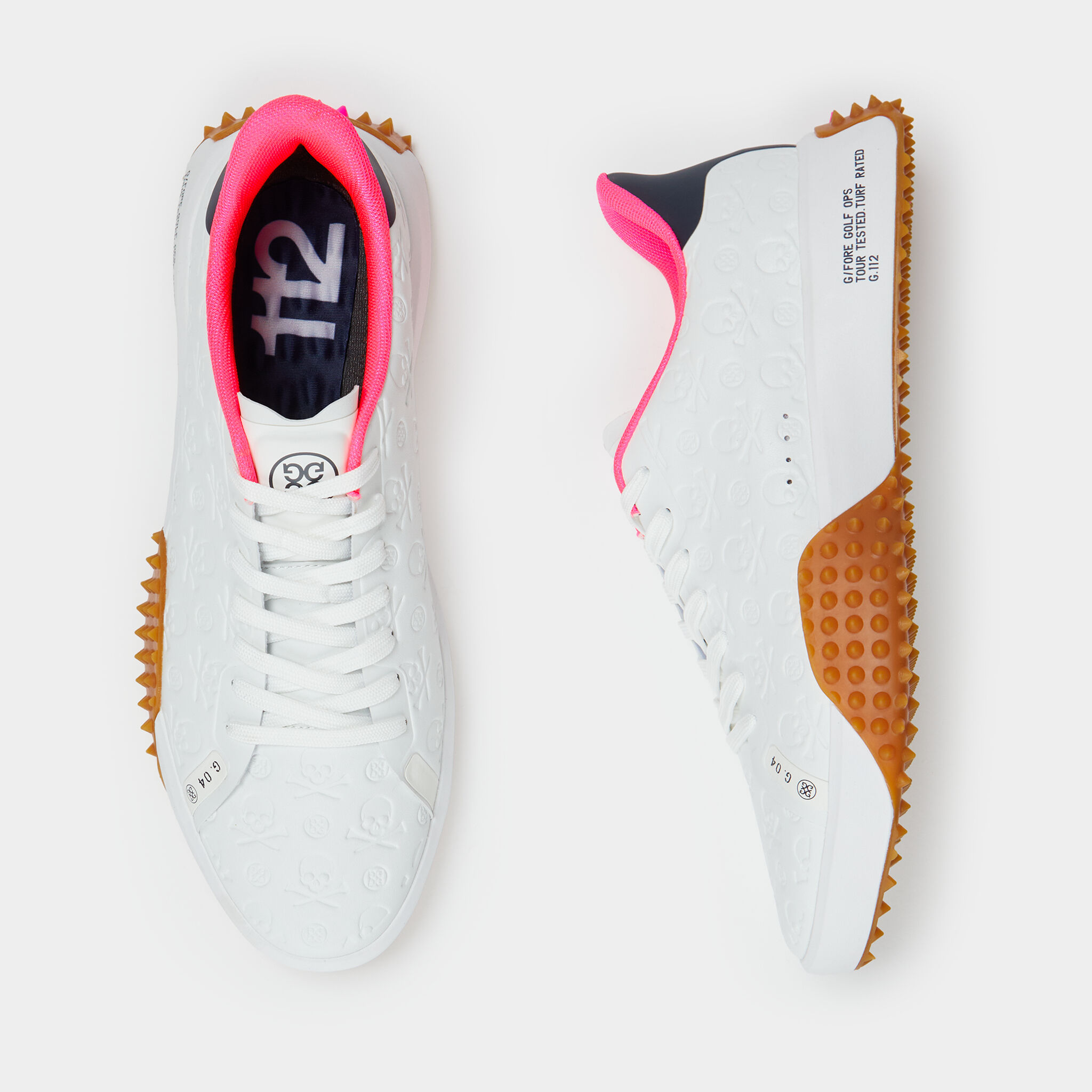 MEN'S G.112 DEBOSSED SKULL & TEES GOLF SHOE | MEN'S GOLF