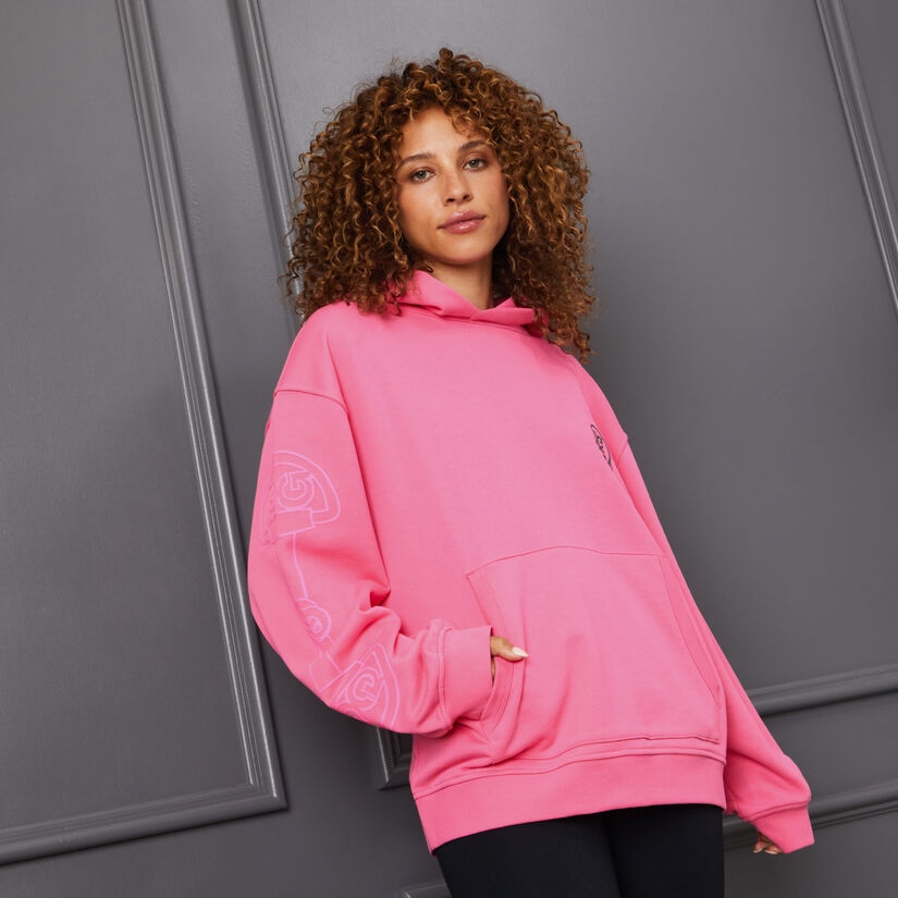 BIRDIES UNISEX OVERSIZED FRENCH TERRY HOODIE image number 7
