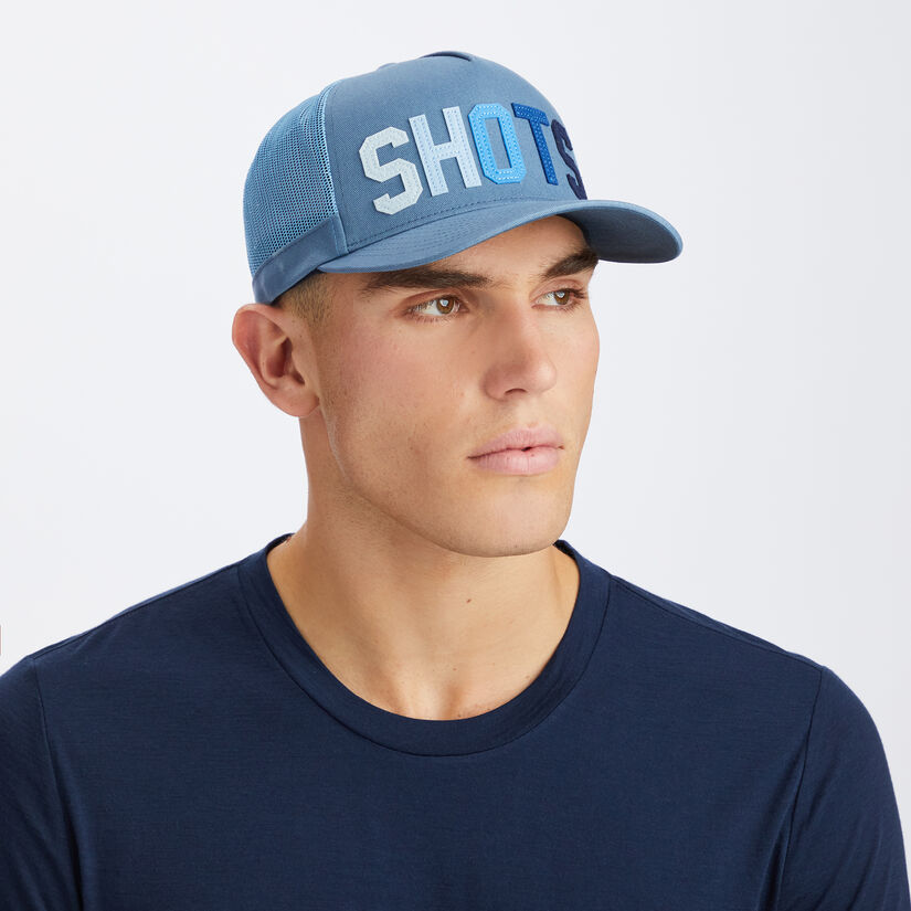 SHOTS COTTON TWILL TRUCKER HAT image number 7