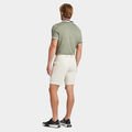 CONTRAST STRIPED COLLAR TECH JERSEY BANDED SLEEVE POLO image number 4