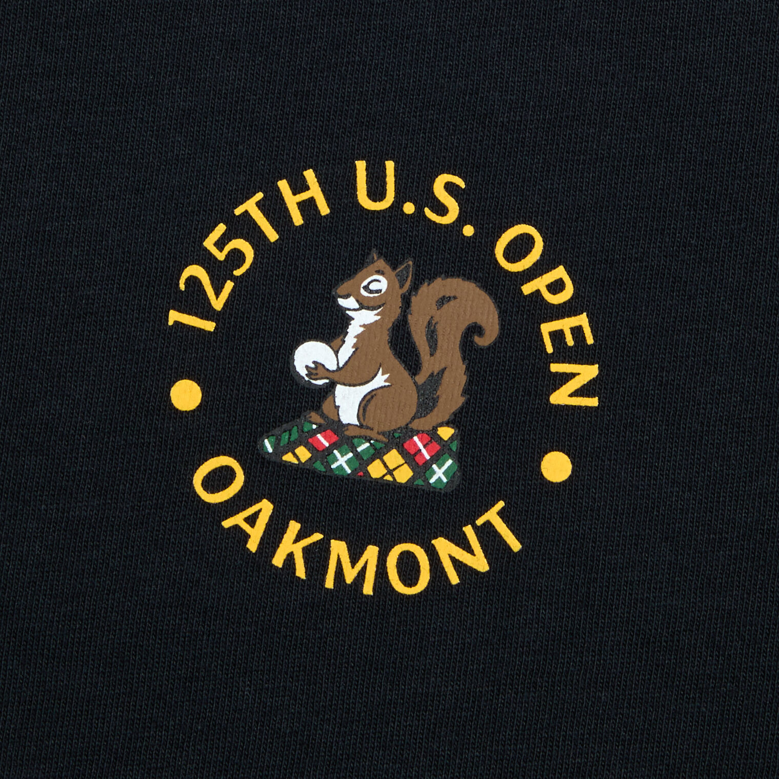 G FORE ★【限定モデル】2025年全米オープン限定モデルTシャツ fore-black-oakmont-t-