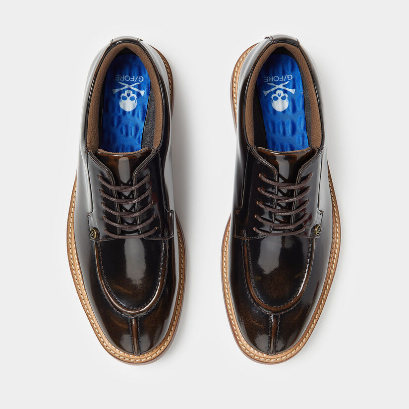 MEN'S GALLIVANTER LUXE LEATHER SOLE SPLIT TOE GOLF SHOE image number 3