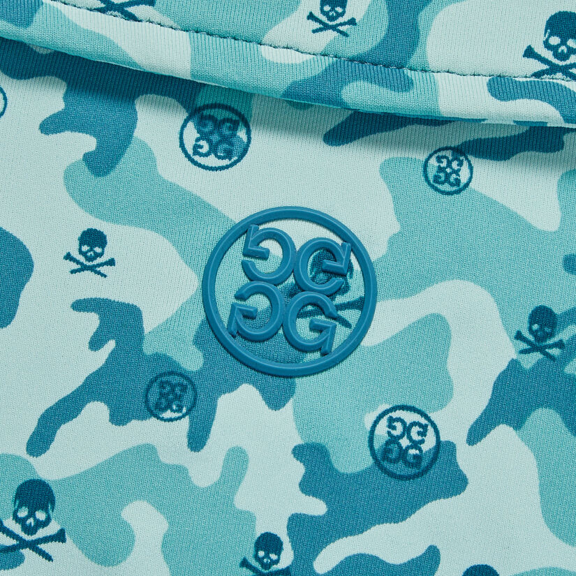 MAPPED ICON CAMO TECH JERSEY MODERN SPREAD COLLAR POLO image number 6