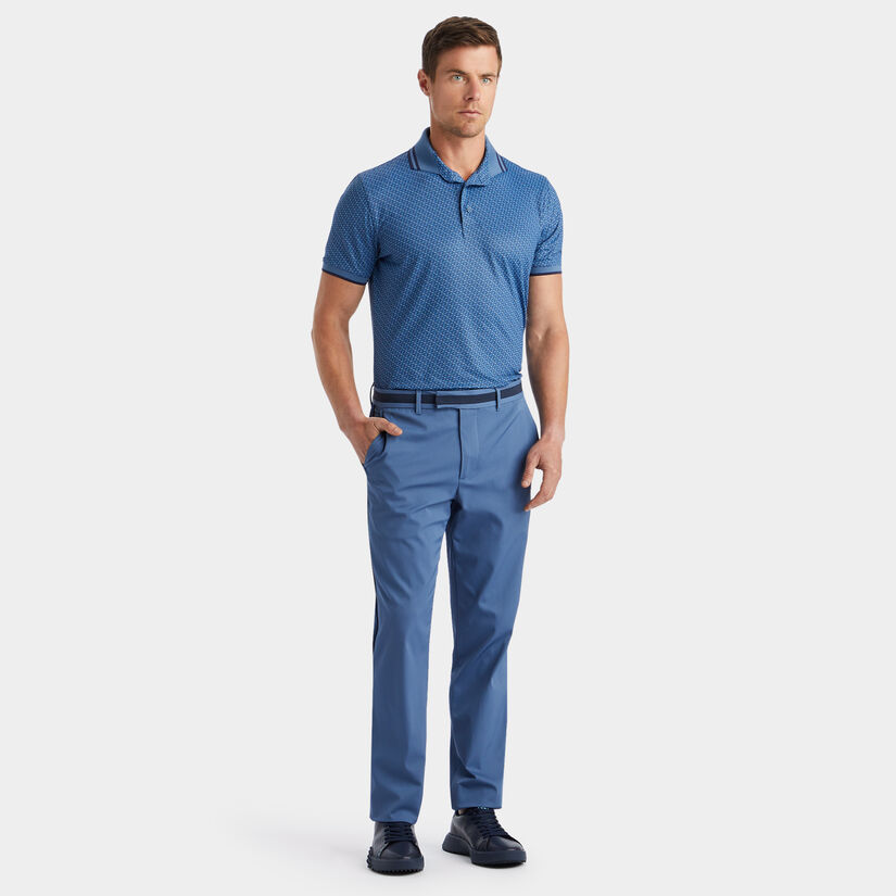 G LINK BANDED SLEEVE TECH JERSEY POLO image number 4