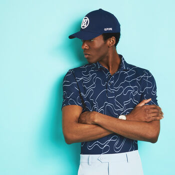 PENCIL TECH PIQUÉ MODERN SPREAD COLLAR POLO