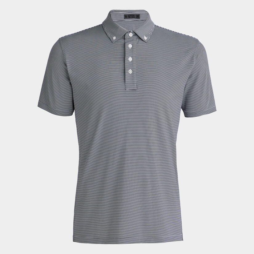 FEEDER STRIPE TECH JERSEY POLO image number 1