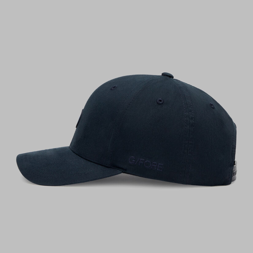 WAXED WOVEN COTTON RELAXED FIT SNAPBACK HAT |MEN