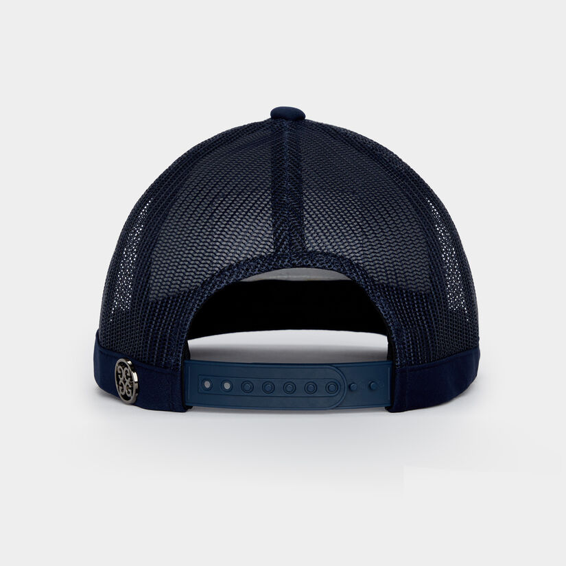 COCKTAIL HANDICAP INTERLOCK KNIT TRUCKER HAT image number 5