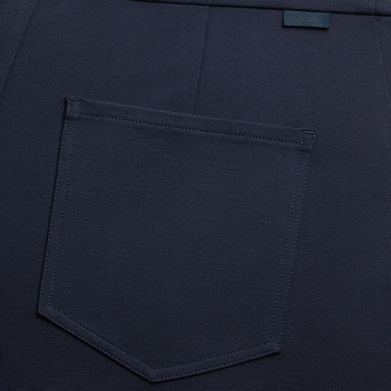 DOUBLE KNIT STRETCH CIGARETTE LEG TROUSER