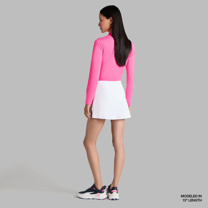 SIDE STRIPE STRETCH SCUBA SKORT image number 4