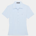 MIXED STRIPE TECH JERSEY POLO image number 1