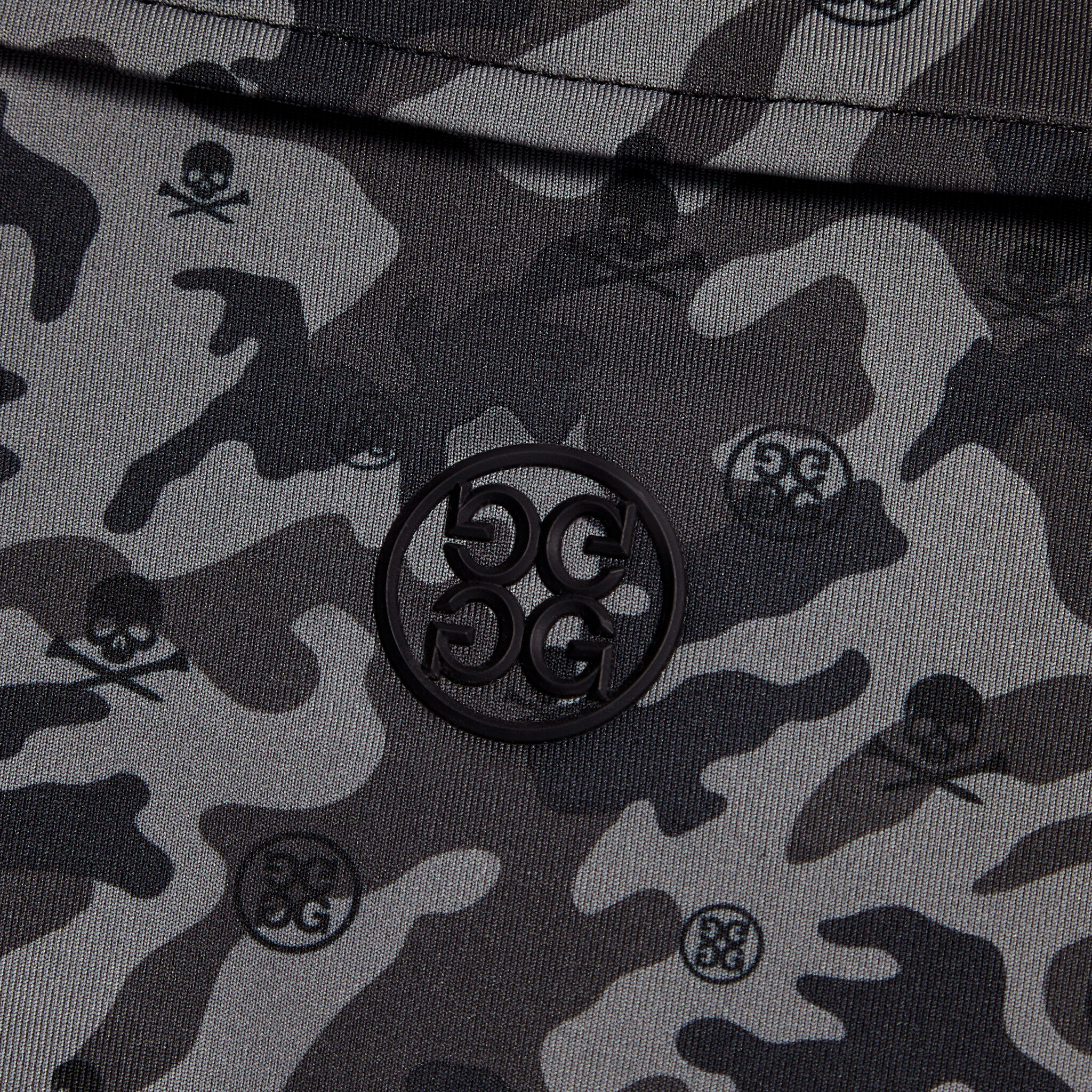 [G FORE] MAPPED ICON CAMO TECH JERSEY MODERN SPREAD COLLAR☆ MAPPED ICON CAMO TECH JERSEY MODERN SPREAD COLLAR POLO