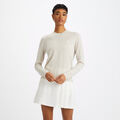 MOTHER GOLFER MERINO WOOL CREWNECK SWEATER image number 3