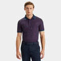 G/FORE SCRIPT STRIPE BANDED SLEEVE TECH PIQUÉ POLO image number 3