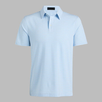 ALL PLAY STRIPE STRETCH KNIT POLO