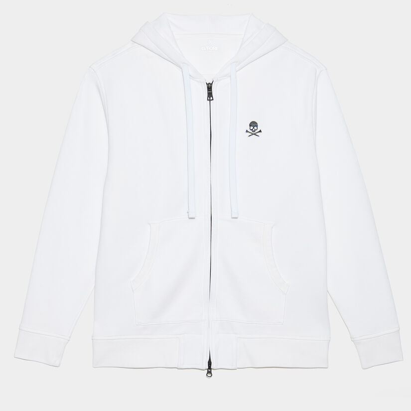 SKULL & T'S FULL ZIP HOODIE image number 1