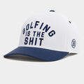 GOLFING IS THE SH*T STRETCH TWILL SNAPBACK HAT image number 1