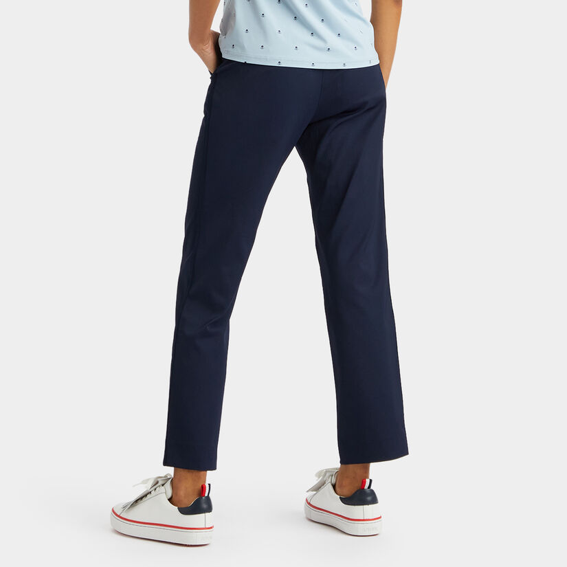 LUXE 4-WAY STRETCH TWILL STRAIGHT LEG TROUSER image number 5