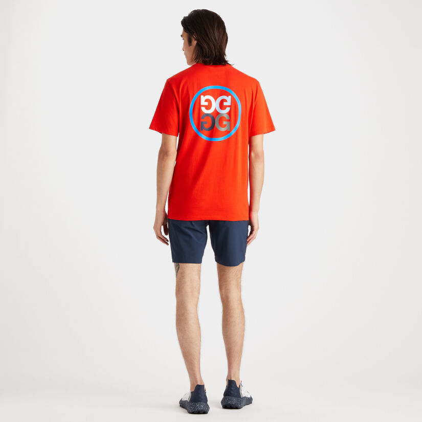 GRADIENT CIRCLE G'S COTTON SLIM FIT TEE image number 5