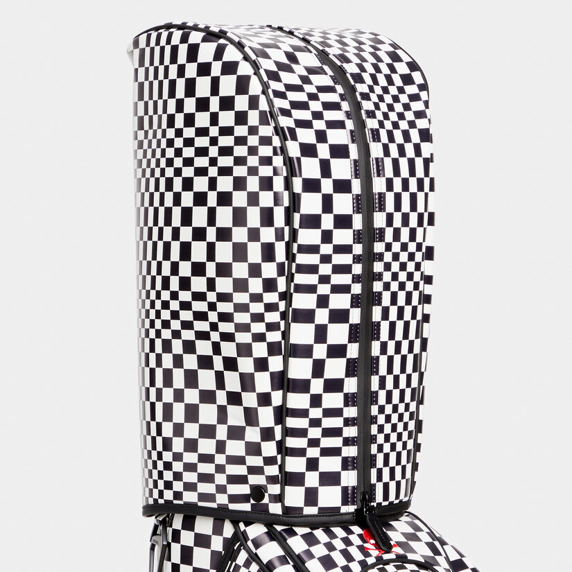 DISTORTED CHECK TOUR STAFF GOLF BAG image number 6