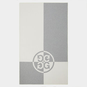 LIMITED EDITION CIRCLE G'S CASHMERE BLEND THROW BLANKET