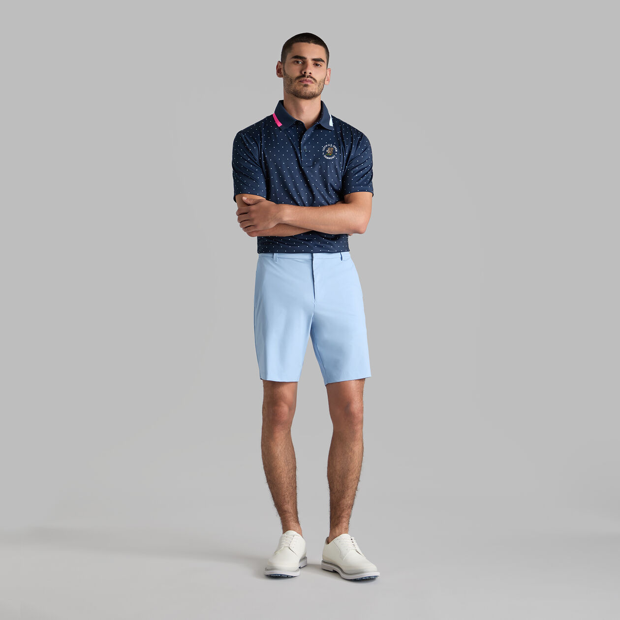 LTD RELEASE 2025 U.S. OPEN POLKA DOT TECH JERSEY POLO