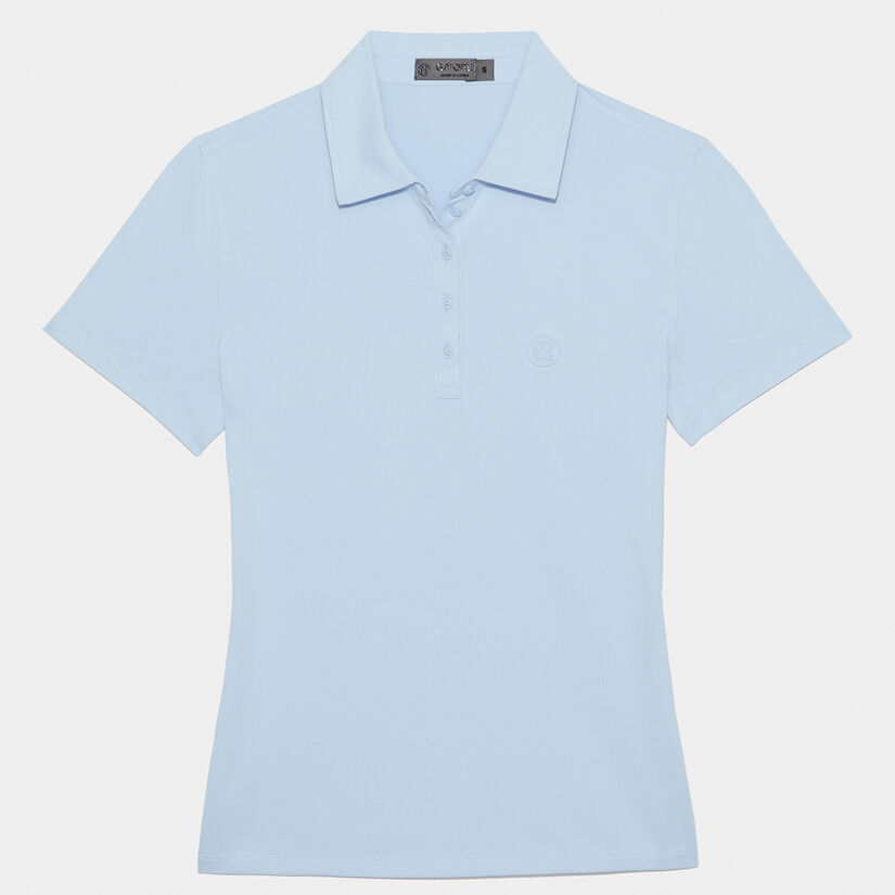 EMBOSSED LOGO TECH PIQUÉ POLO image number 1