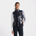 QUILTED POLISHED NYLON MERINO WOOL LINED PUFFER VEST image number 3