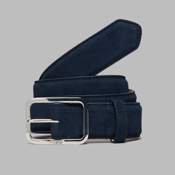 MEN'S METAL TEES SUEDE BELT
