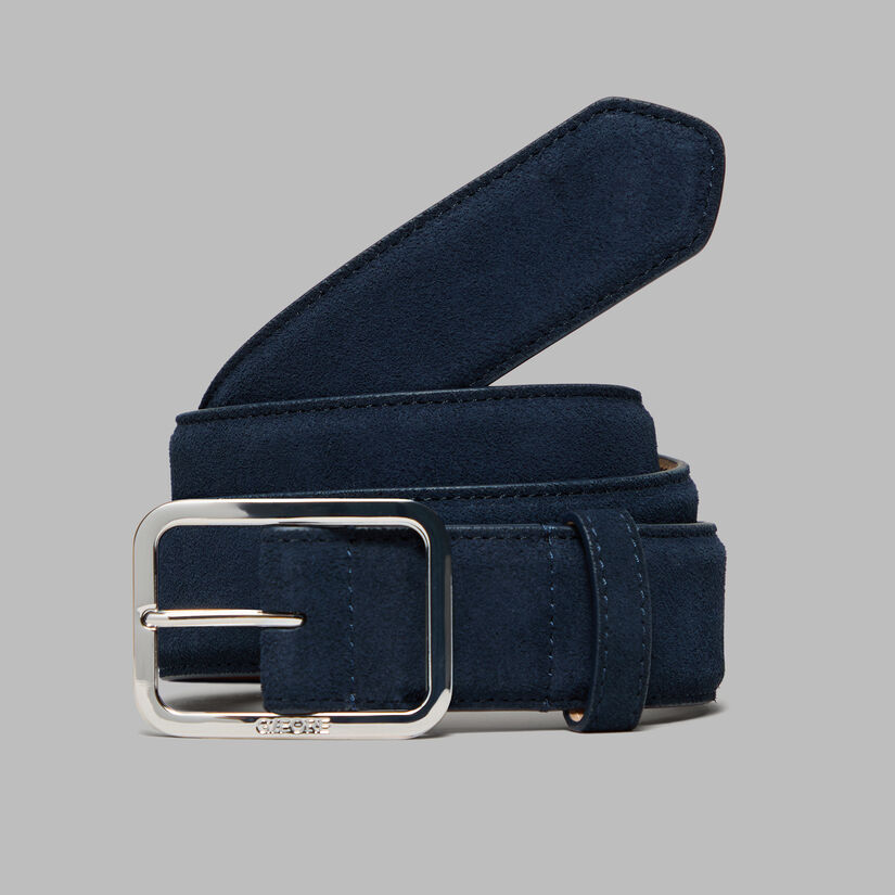 MEN'S METAL TEES SUEDE BELT image number 1