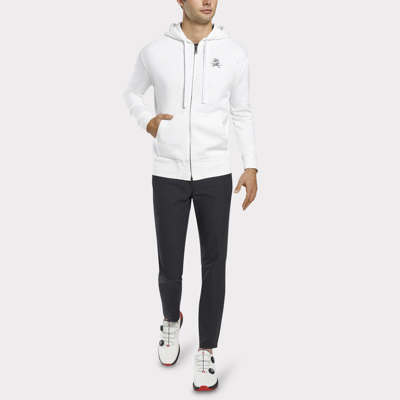 SKULL & T'S FULL ZIP HOODIE image number 3