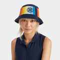CIRCLE G'S COLOUR BLEND CROCHET BUCKET HAT image number 6