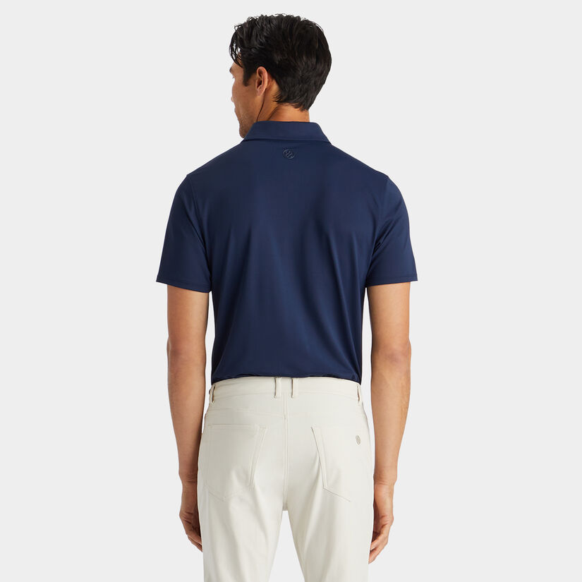ESSENTIAL TECH PIQUÉ MODERN SPREAD COLLAR POLO image number 6